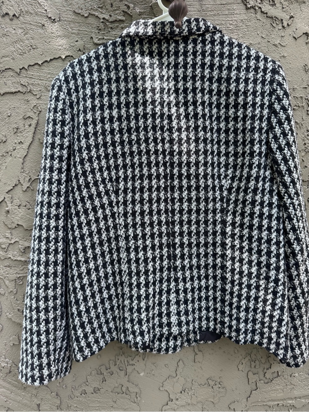 Requirements tweed houndstooth blazer Size 14 - Picture 4 of 12